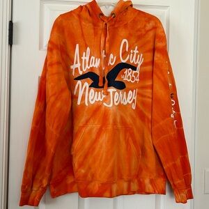 🧡Like New Atlantic City NJ 2XL TieDie Hoodie🧡